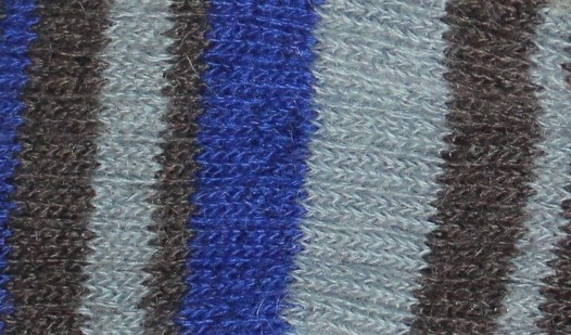 rayé gris bleu roy