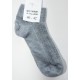 Socquettes en mohair - gris clair