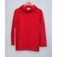Pull col boule - vermeil