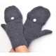 Mitaines moufles - gris silex