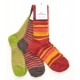 Taille 34/36  - Chaussettes en mohair rayées
