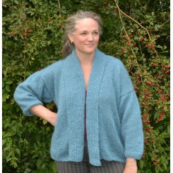 Veste "chardonneret" - couleur bleu école