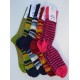 Chaussettes en mohair - rayé
