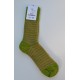 Chaussettes en mohair - rayé anis camel