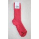Chaussettes en mohair - terra cota