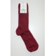 Chaussettes en mohair - bordeaux