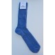 Chaussettes en mohair - bleu denim
