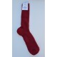 Chaussettes en mohair - rubis