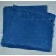 Echarpe tissée bleu denim