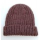 Bonnet mohair et soie chevêche 