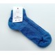 Socquettes en mohair - bleu denim