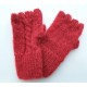 Mitaines classiques cerise