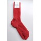 Chaussettes en mohair - cerise