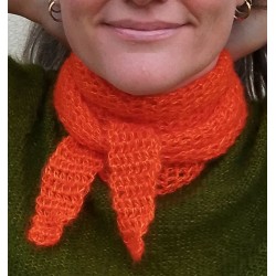 La Ch'tite écharpe - coquelicot